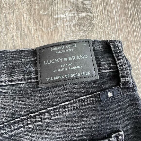 Lucky Brand The High Rise Shortie Denim Jean Shorts - Size: 6 / 28 - Picture 5 of 6